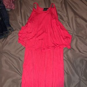 Pink/peach long dress